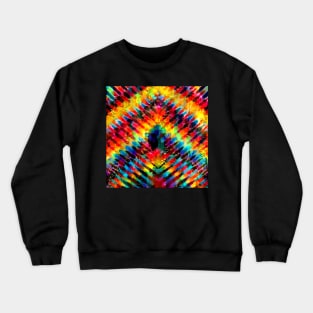 Astral Rainbow Tie Dye Crewneck Sweatshirt